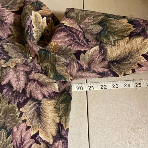 Coldwater Creek Cotton Purple Floral Jacket Petite Small - Picture 8 of 10